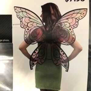 Large Size Fairy WIngs - Halloween, Theatre, Party  NEW  Cov1